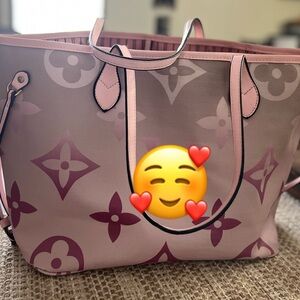 Stylish Pink Tote Bag